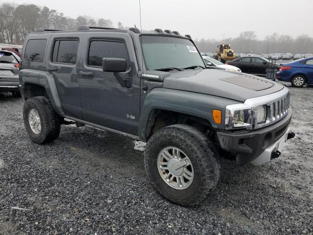 5GTEN13E788166073 - 2008 HUMMER H3 GRAY photo 4