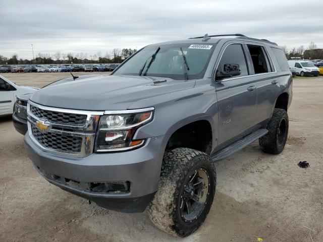 1GNSKBKC8KR257063 - 2019 CHEVROLET TAHOE K1500 LT GRAY photo 1