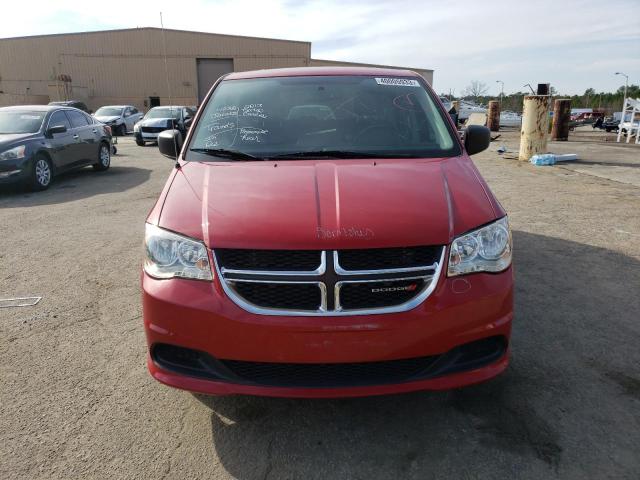 2C4RDGBG7DR732443 - 2013 DODGE GRAND CARA SE RED photo 5