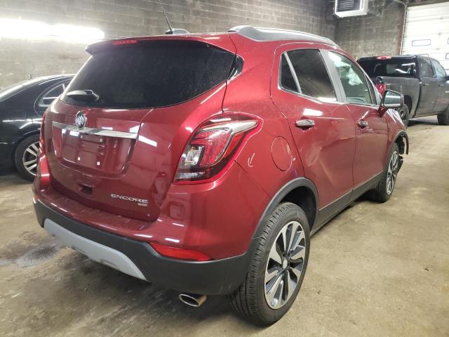 KL4CJESM7MB374214 - 2021 BUICK ENCORE PRE RED photo 3