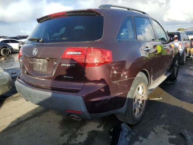 2HNYD28689H520171 - 2009 ACURA MDX TECHNOLOGY GRAY photo 3