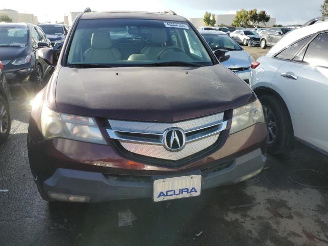 2HNYD28689H520171 - 2009 ACURA MDX TECHNOLOGY GRAY photo 5