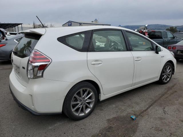 JTDZN3EU2FJ038838 - 2015 TOYOTA PRIUS V WHITE photo 3