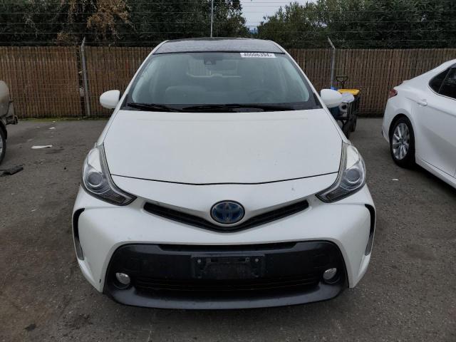 JTDZN3EU2FJ038838 - 2015 TOYOTA PRIUS V WHITE photo 5