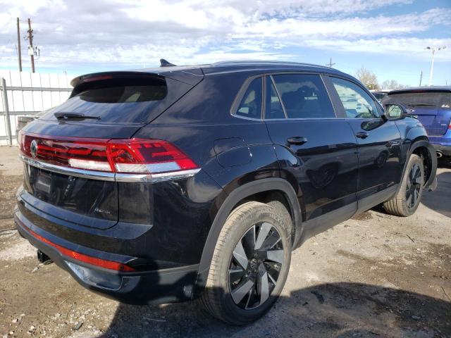 1V2HE2CA0RC220771 - 2024 VOLKSWAGEN ATLAS CROS SE BLACK photo 3