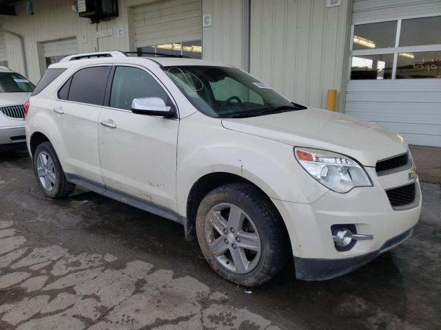 1GNALDEK4EZ107897 - 2014 CHEVROLET EQUINOX LTZ WHITE photo 4