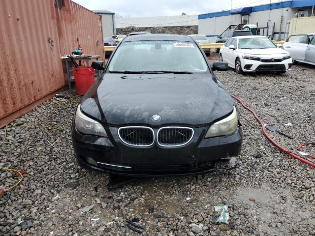 WBANU53538CT09631 - 2008 BMW 528 I BLACK photo 5