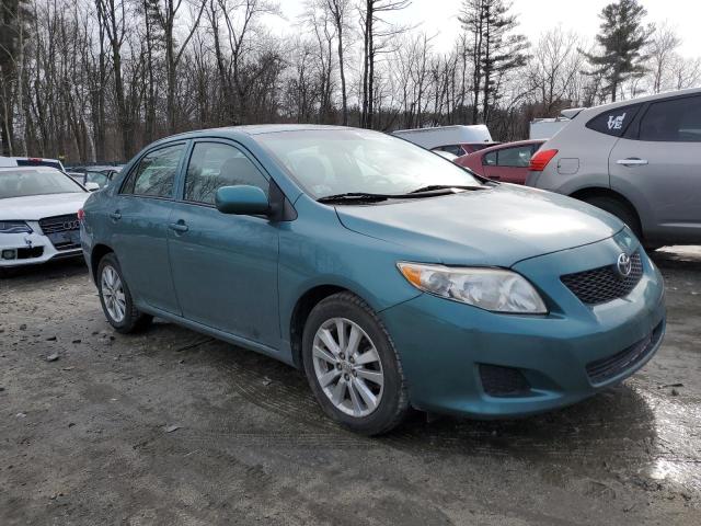 2T1BU4EE9AC361551 - 2010 TOYOTA COROLLA BASE GREEN photo 4