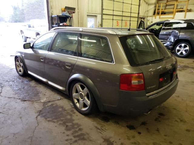 WA1YD64B93N013479 - 2003 AUDI ALLROAD BROWN photo 2