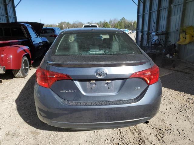 5YFBURHE4HP617484 - 2017 TOYOTA COROLLA L GRAY photo 6