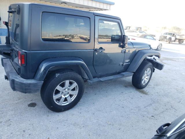 1J8FA54137L155098 - 2007 JEEP WRANGLER SAHARA GRAY photo 3