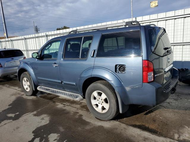 5N1AR18U25C766711 - 2005 NISSAN PATHFINDER LE 蓝色 照片 2