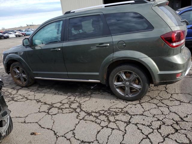 3C4PDCGG1HT673451 - 2017 DODGE JOURNEY CROSSROAD GREEN photo 2