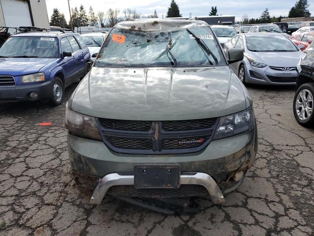 3C4PDCGG1HT673451 - 2017 DODGE JOURNEY CROSSROAD GREEN photo 5