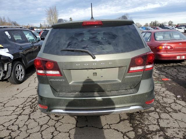 3C4PDCGG1HT673451 - 2017 DODGE JOURNEY CROSSROAD GREEN photo 6