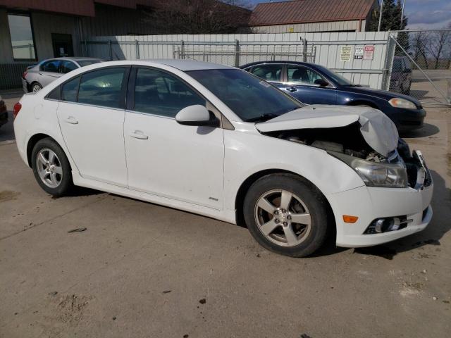 1G1PF5SC3C7196957 - 2012 CHEVROLET CRUZE LT WHITE photo 4