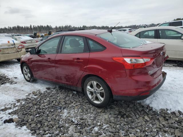 1FADP3F21EL191558 - 2014 FORD FOCUS SE RED photo 2