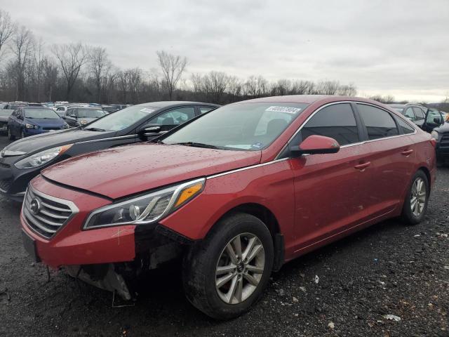 5NPE24AF6HH568472 - 2017 HYUNDAI SONATA SE RED photo 1