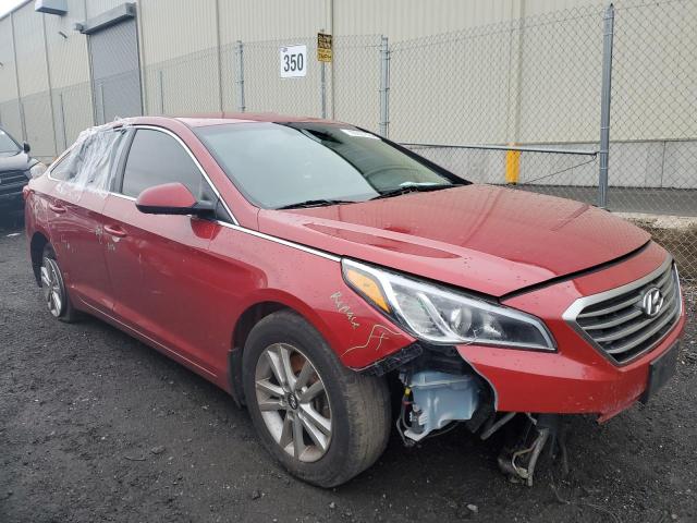 5NPE24AF6HH568472 - 2017 HYUNDAI SONATA SE RED photo 4