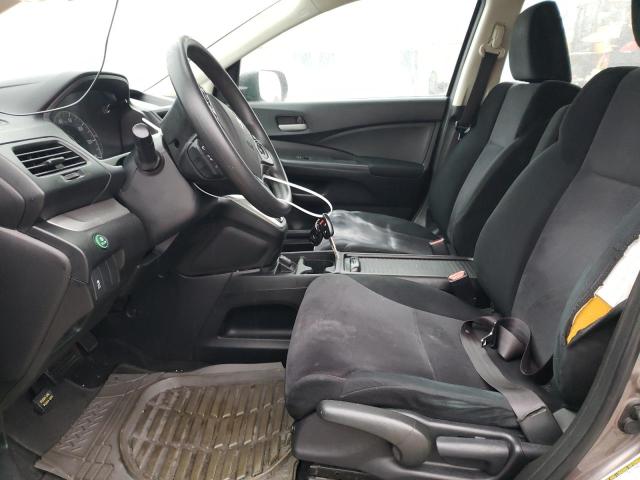 5J6RM4H31DL024470 - 2013 HONDA CR-V LX GRAY photo 7