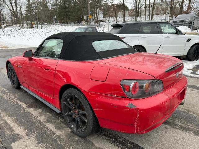 JHMAP21456S004294 - 2006 HONDA S2000 RED photo 2