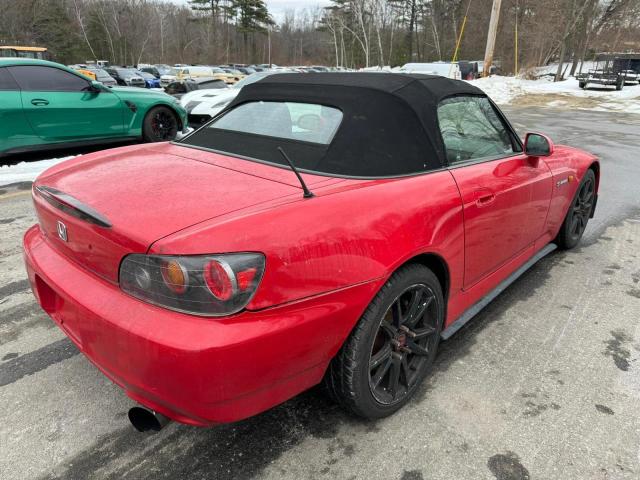 JHMAP21456S004294 - 2006 HONDA S2000 RED photo 3