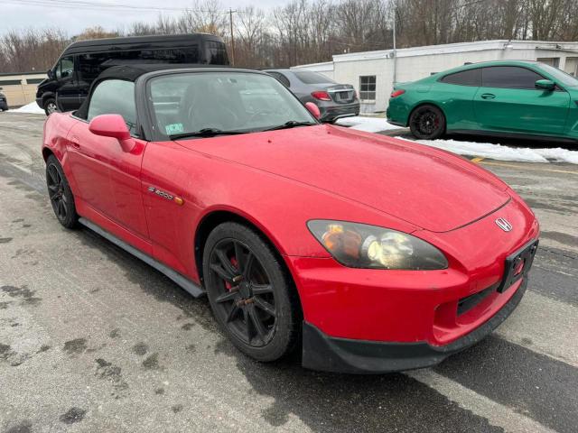 JHMAP21456S004294 - 2006 HONDA S2000 RED photo 4