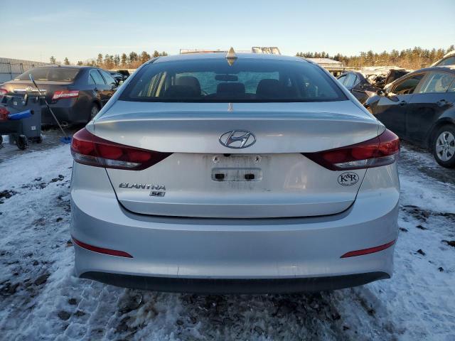 5NPD74LF3JH368441 - 2018 HYUNDAI ELANTRA SE SILVER photo 6