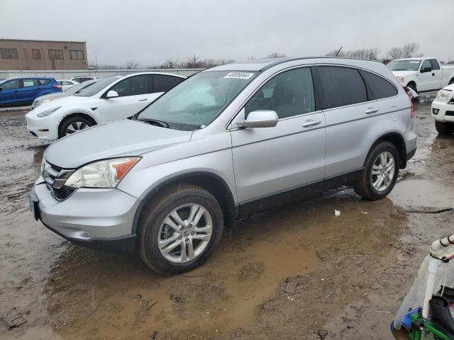 5J6RE4H75BL051149 - 2011 HONDA CR-V EXL SILVER photo 1