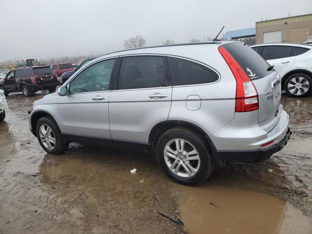 5J6RE4H75BL051149 - 2011 HONDA CR-V EXL SILVER photo 2