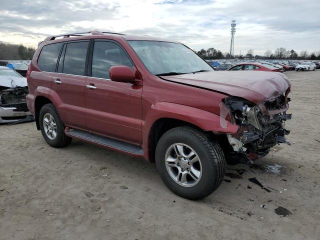 JTJBT20X880152304 - 2008 LEXUS GX 470 BURGUNDY photo 4