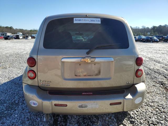 3GNDA23D77S551979 - 2007 CHEVROLET HHR LT TAN photo 6