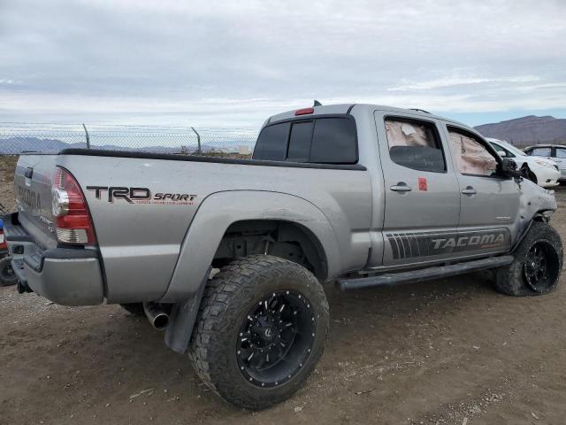 3TMKU4HN0FM046776 - 2015 TOYOTA TACOMA DOUBLE CAB PRERUNNER LONG BED SILVER photo 3