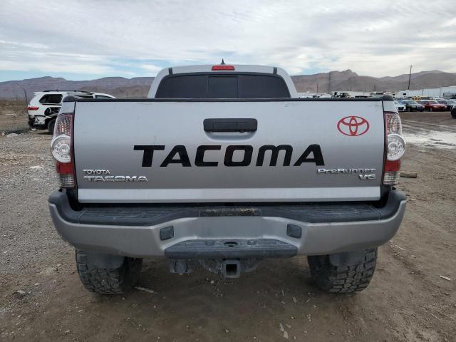 3TMKU4HN0FM046776 - 2015 TOYOTA TACOMA DOUBLE CAB PRERUNNER LONG BED SILVER photo 6