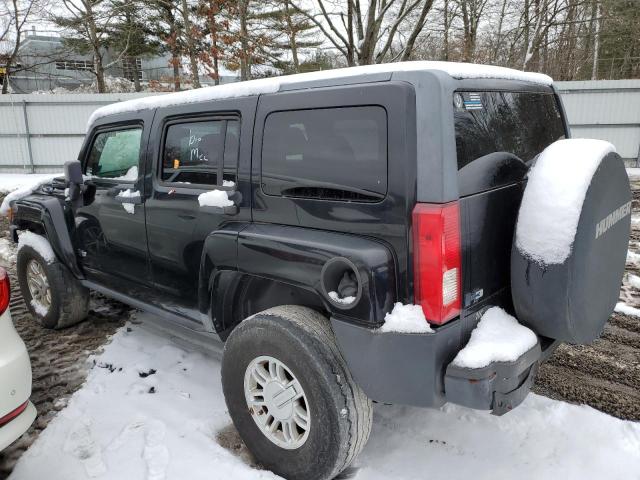 5GTEN33E588202208 - 2008 HUMMER H3 ADVENTURE BLACK photo 2