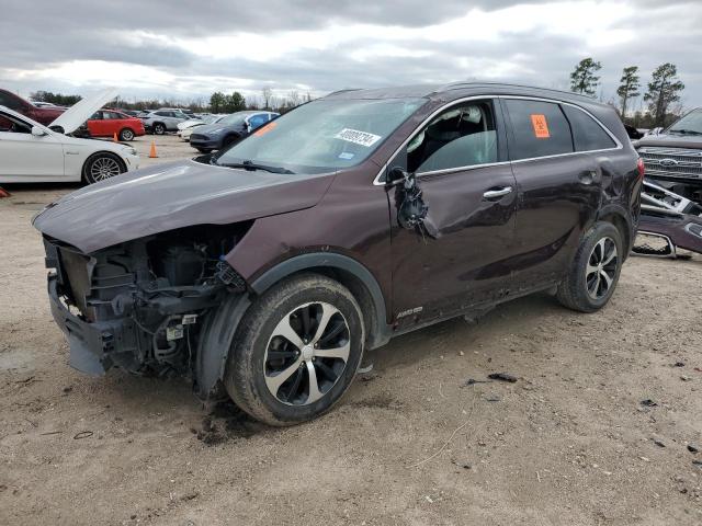 5XYPHDA50GG016535 - 2016 KIA SORENTO EX BURGUNDY photo 1