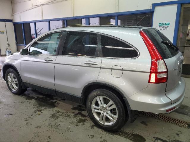 5J6RE4H70AL054717 - 2010 HONDA CR-V EXL SILVER photo 2