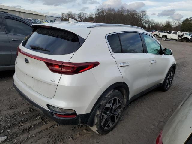 KNDPN3AC8L7742362 - 2020 KIA SPORTAGE EX WHITE photo 3