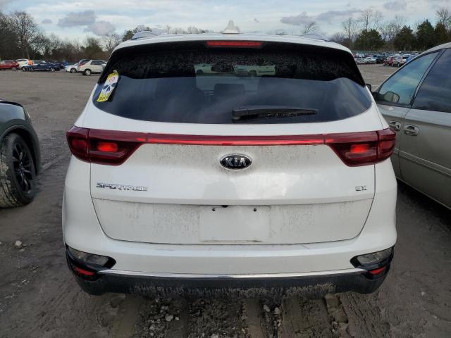 KNDPN3AC8L7742362 - 2020 KIA SPORTAGE EX WHITE photo 6