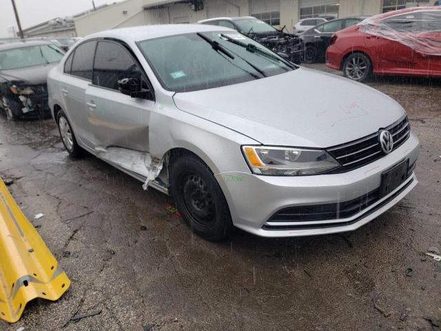 3VW2K7AJ9FM292401 - 2015 VOLKSWAGEN JETTA BASE SILVER photo 4