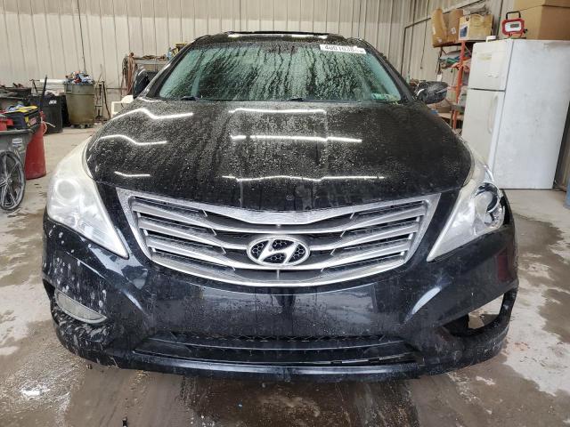 KMHFH4JG9CA178375 - 2012 HYUNDAI AZERA GLS BLACK photo 5