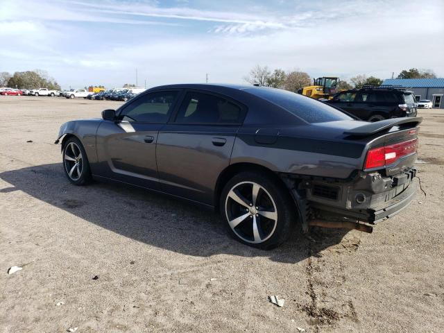 2C3CDXCT7EH369882 - 2014 DODGE CHARGER R/T GRAY photo 2