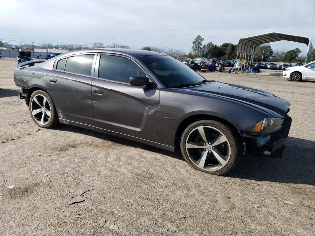 2C3CDXCT7EH369882 - 2014 DODGE CHARGER R/T GRAY photo 4