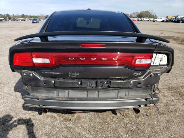 2C3CDXCT7EH369882 - 2014 DODGE CHARGER R/T GRAY photo 6