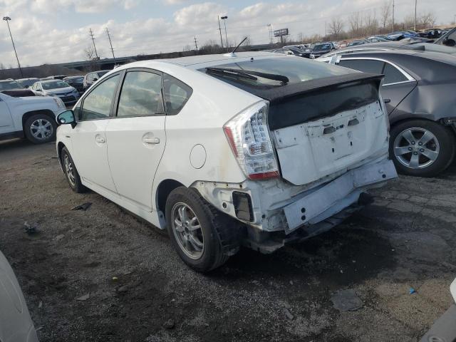 JTDKN3DU4B1367540 - 2011 TOYOTA PRIUS WHITE photo 2