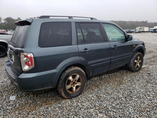 2HKYF18716H522527 - 2006 HONDA PILOT EX GRAY photo 3