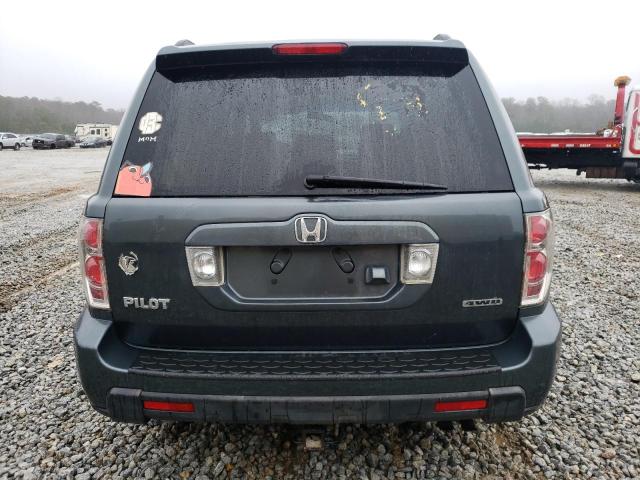 2HKYF18716H522527 - 2006 HONDA PILOT EX GRAY photo 6