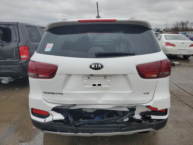 5XYPHDA53LG649590 - 2020 KIA SORENTO EX WHITE photo 6