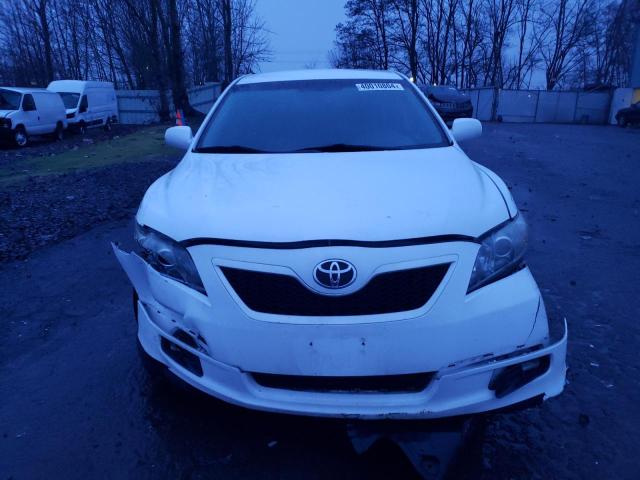 4T1BE46K59U916653 - 2009 TOYOTA CAMRY BASE WHITE photo 5