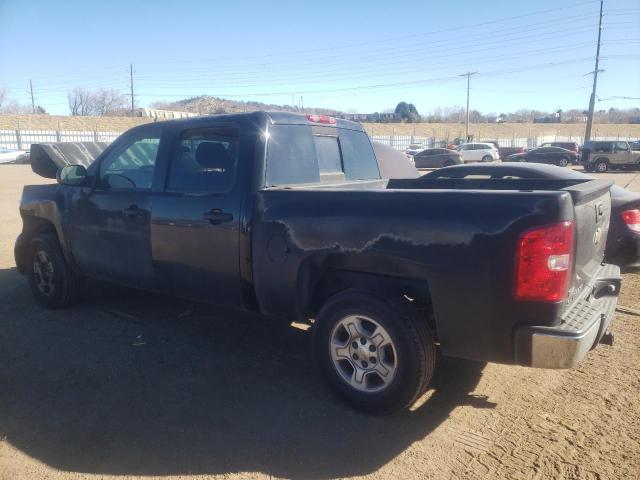 2GCEC130471584609 - 2007 CHEVROLET 1500 C1500 CREW CAB BLACK photo 2